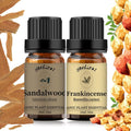 yethious Frankincense Sandalwood Essential Oil Set 100% Organic Pure Sandalwood by yethious
