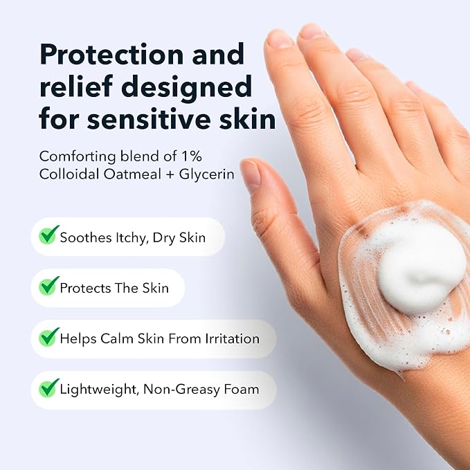 Eczema Relief Foam, Soothing Skin Protectant - Image 3
