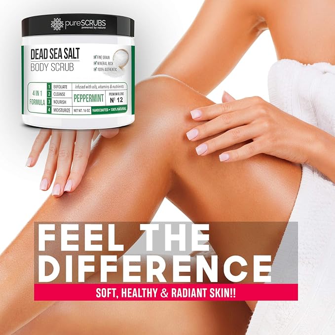 pureSCRUBS Premium Sea Salt Body Scrub Set - Image 5