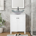 24 Inch White Bathroom Vanity by Solidee