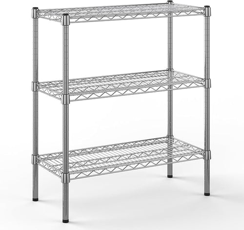14" Deep x 36" Wide x 34" Height Wire Shelving Kit | 3-Tier | NSF Commercial by Regal+Altair