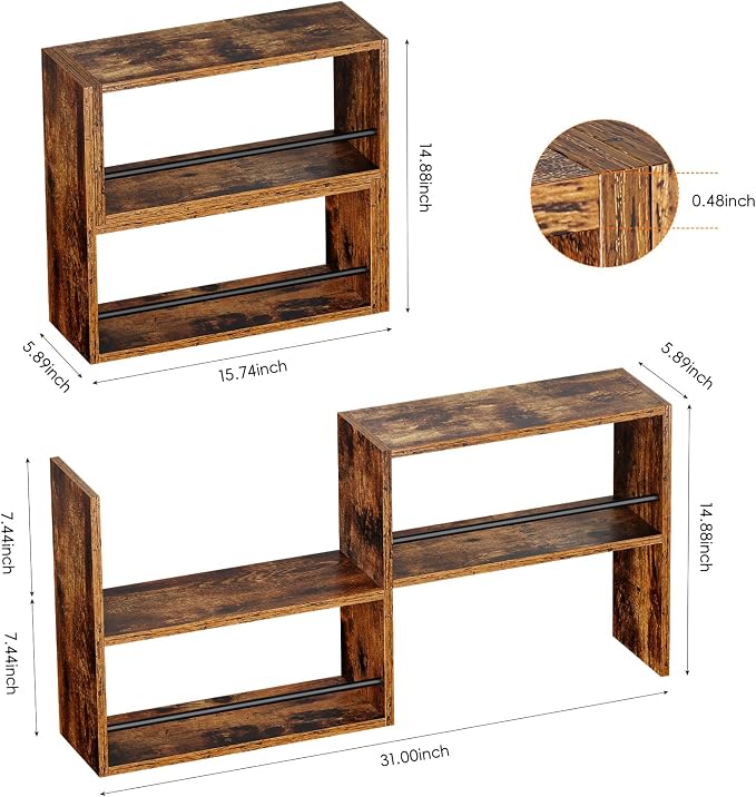 Expandable Cabinet Organizer Shelf - Image 3