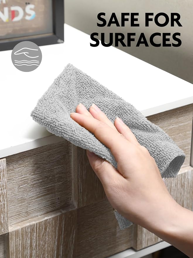 Fantasticlean Microfiber Cleaning Cloth Roll -75 Pack, Tear Away Microfiber - Image 4