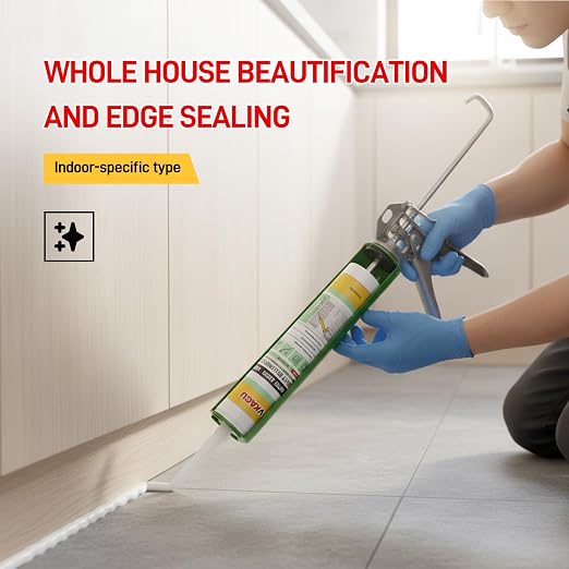 VGS66 Beauty Silicone Sealant for Trim & Baseboards - Image 4