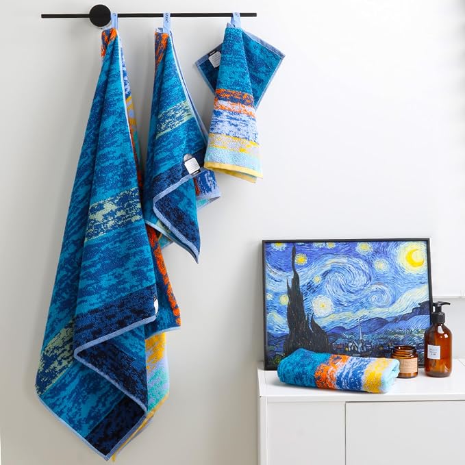 SEMAXE 12-Piece Family Bathroom Towel Set - Image 7