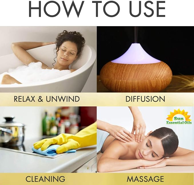 Sun Essential Oils Nutmeg Essential Oil – Aromatherapy Nutmeg Oil - - Image 3