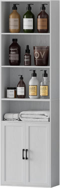 Tall Bathroom Storage Cabinet, Bathroom Floor Cabinet by VDNEND