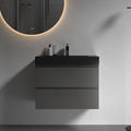 Alice 30 Inch Vanity with Sink, Large Storage Wall Mounted Floating Vanity by BLUHOUZZ
