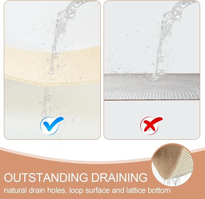 Joyhalo Shower Mats for Showers Anti Slip for Elderly, Bath Tub Mats for - Image 4
