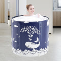 ptlsy Portable Bathtub for Adult, Ice Bath Tub for Adults, Folding Japanese by ptlsy