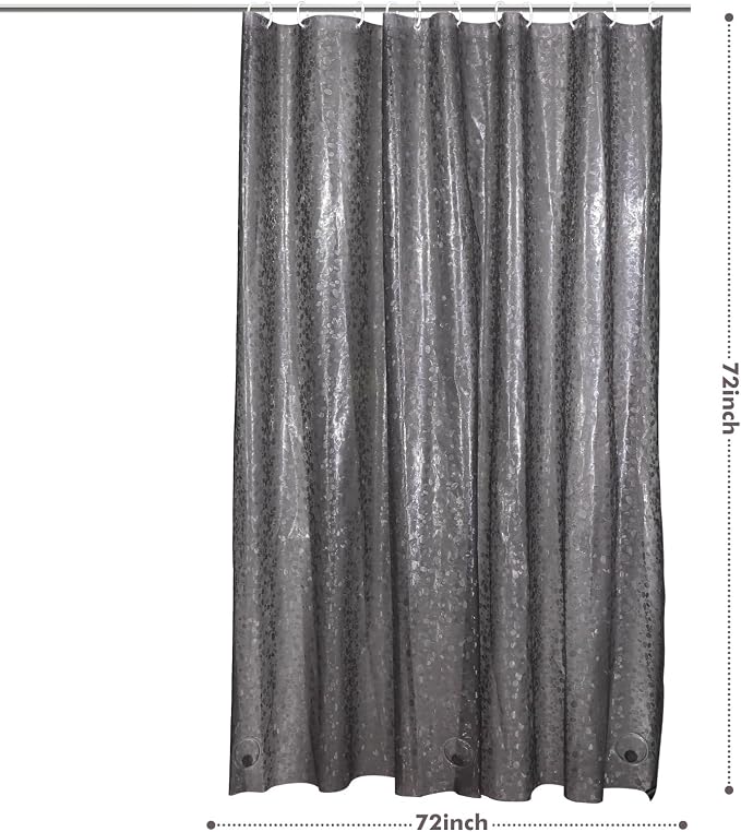 Waterproof Shower Curtain Liner EVA 8G - Image 7