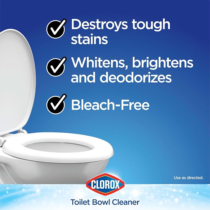 Clorox Toilet Bowl Cleaner Lime & Rust Destroyer 24 Ounces - Image 5