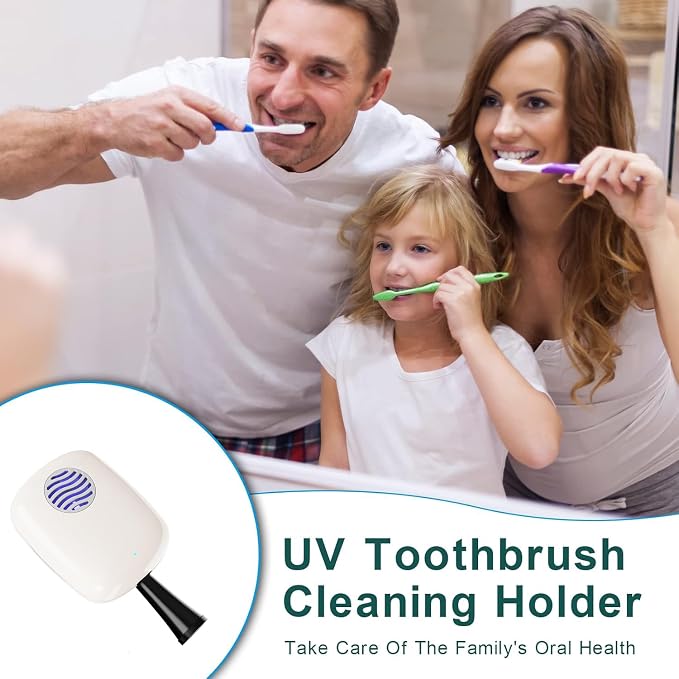UV-C Toothbrush Sanitizer Cover Case and Holder Electric Travel Toothbrush Cover - Image 8