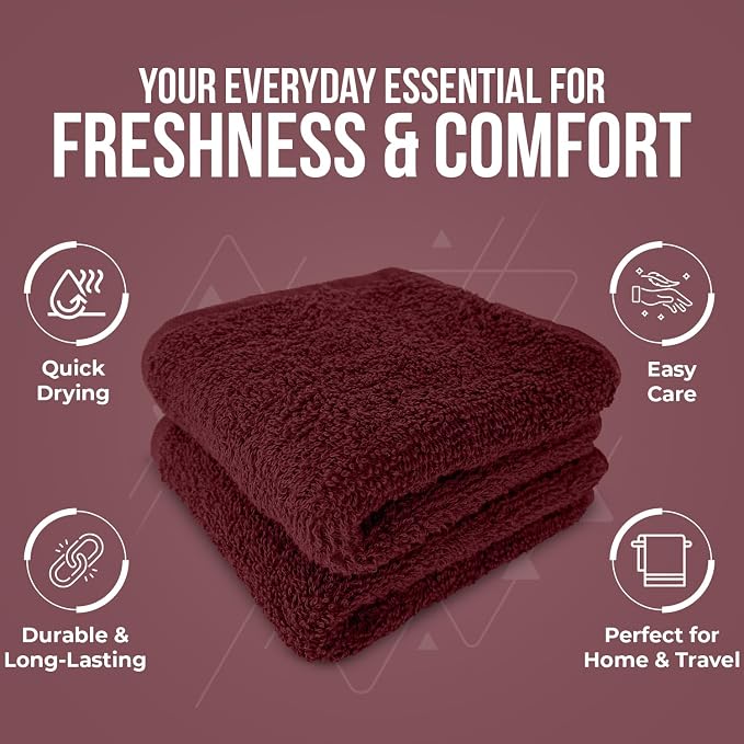 DAN RIVER 24 Pack Wash Cloths for Showering - Image 5