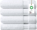 Delara 100% Organic Cotton Towels 650 GSM Plush Feather Touch Quick Dry Bath by Delara