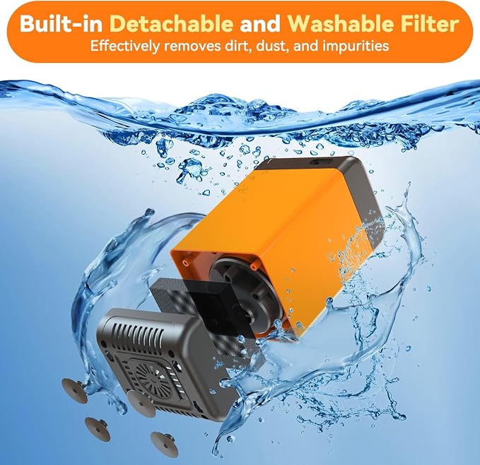 Portable Camping Shower, 7800mAh Rechargeable Outdoor Shower Kit - Image 5