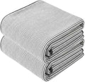 2-Pack Microfiber Bath Towels by YHPDYL