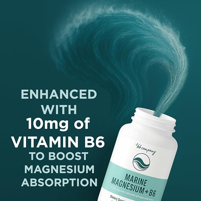 Ocean Magnesium 200mg Aquamin | More Soluble Than Magnesium Glycinate | Whole - Image 6