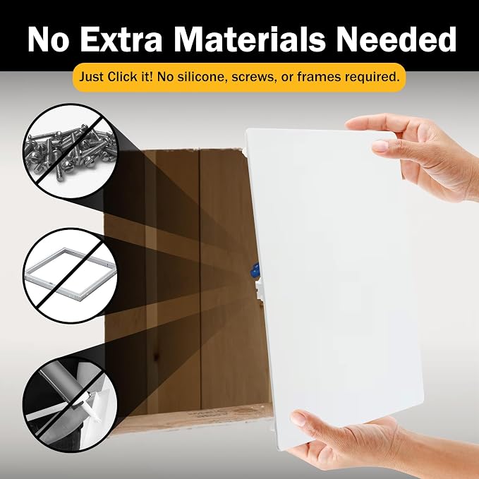 Plastic Access Panel 8x8 inches - Image 6