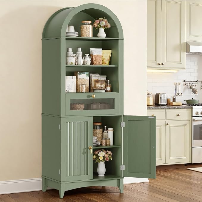 66" Tall Bathroom Storage Cabinet - Image 7