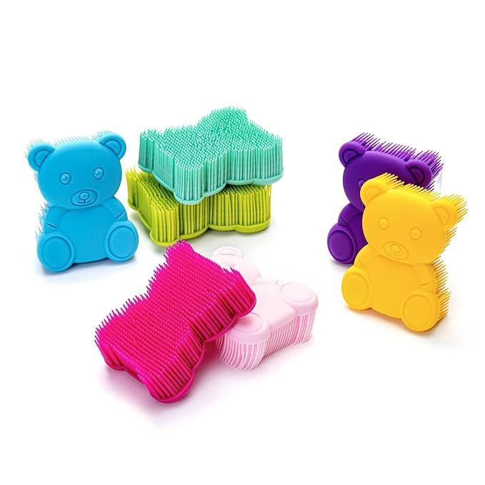 Premium Sensory Brush for Kids or Autism, Soft Silicone Body Scrubber, 2 in 1 - Image 6