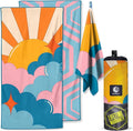 VENTURE 4TH Microfiber Beach Towel: Quick-Dry, Sandproof and Lightweight by VENTURE4TH