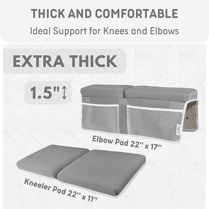 Baby Bath Kneeler and Elbow Rest Pad Set - Image 6