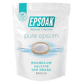 Epsoak Epsom Salt 5 lb Resealable Bulk Bag, Magnesium Sulfate USP. Unscented by Epsoak