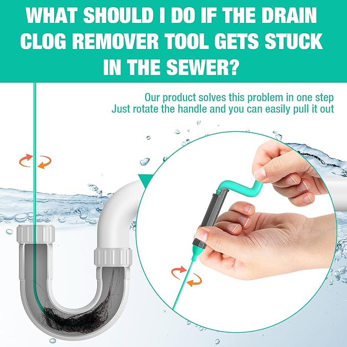 Rotating Handle Drain Snake - Image 7