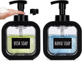 Segbeauty 10.1oz Black Foaming Soap Dispenser, Empty Bathroom Shampoo Body Wash by Segbeauty