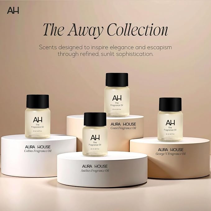 Aura House Away Collection – Essential-Oil-Infused Fragrance Oils – - Image 2