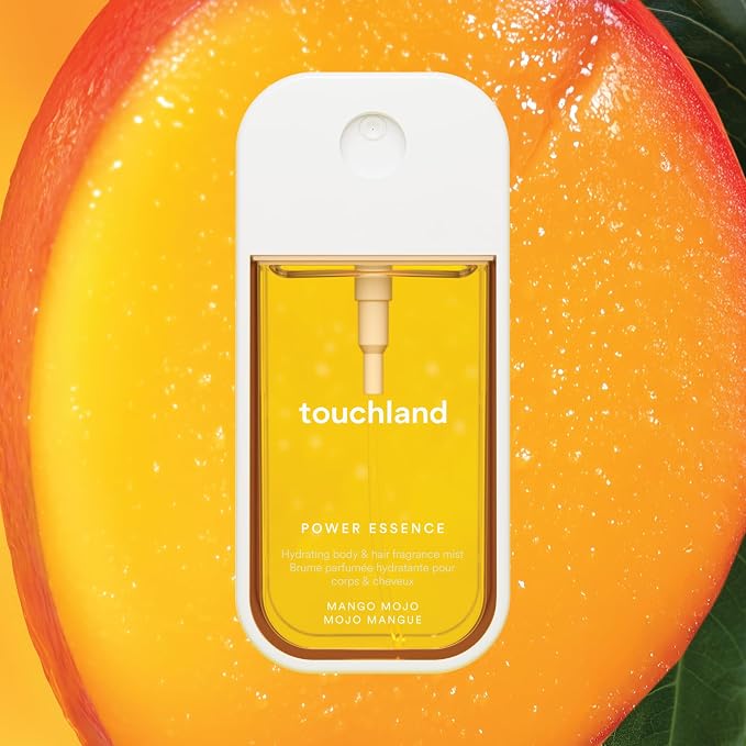 Touchland Hydrating Body & Hair Fragrance Mist, Mango Mojo, 2 FL. OZ. Travel - Image 3