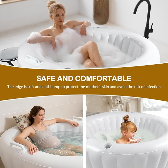 TONGTONGF Birthing Pool for Home Births，Premium Birth Tub，The Birthing Tub can - Image 3