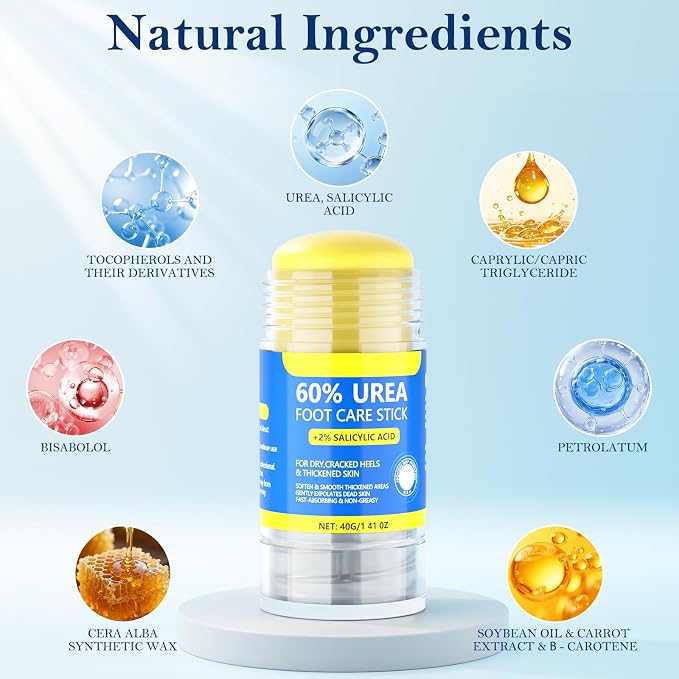 60% Urea & 2% Salicylic Acid Foot Cream - Image 3
