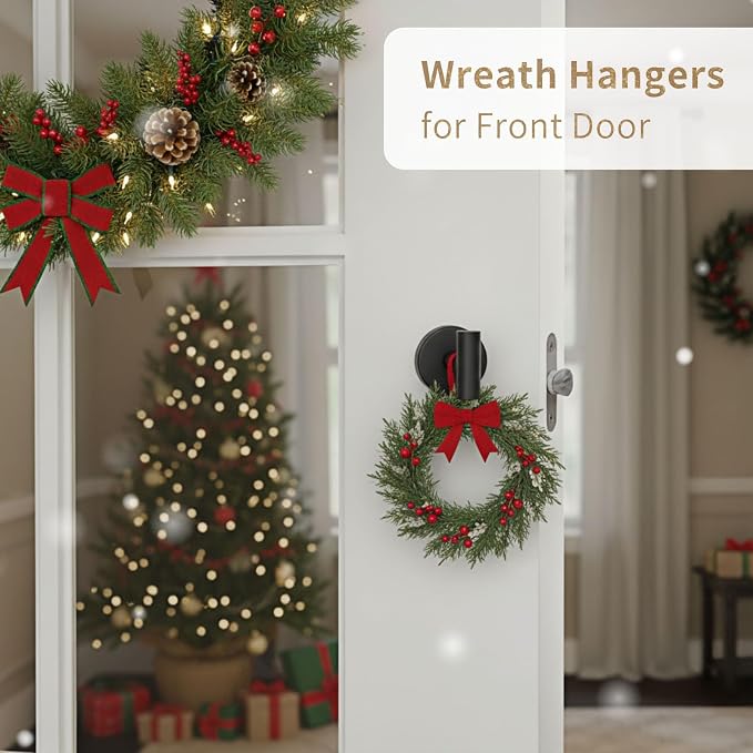 5-Piece Matte Black Bathroom Hardware Set, Towel Racks Set - Image 8