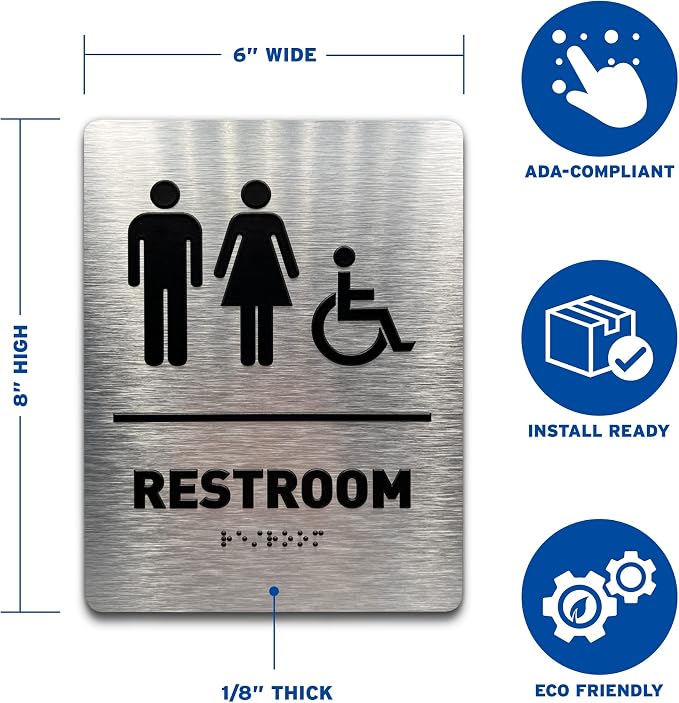 All Gender Bathroom Sign by GDS - Image 4