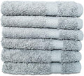 Hencely Premium 6-Pack Washcloths 12x12 Inches Soft Turkish Cotton High by HENCELY