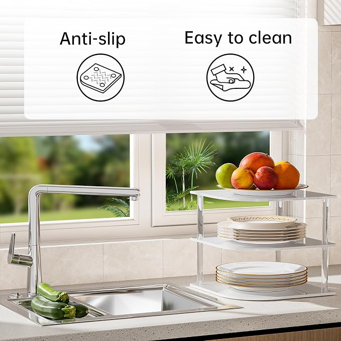 Plate Organizer for Cabinet Space Saver - Image 4