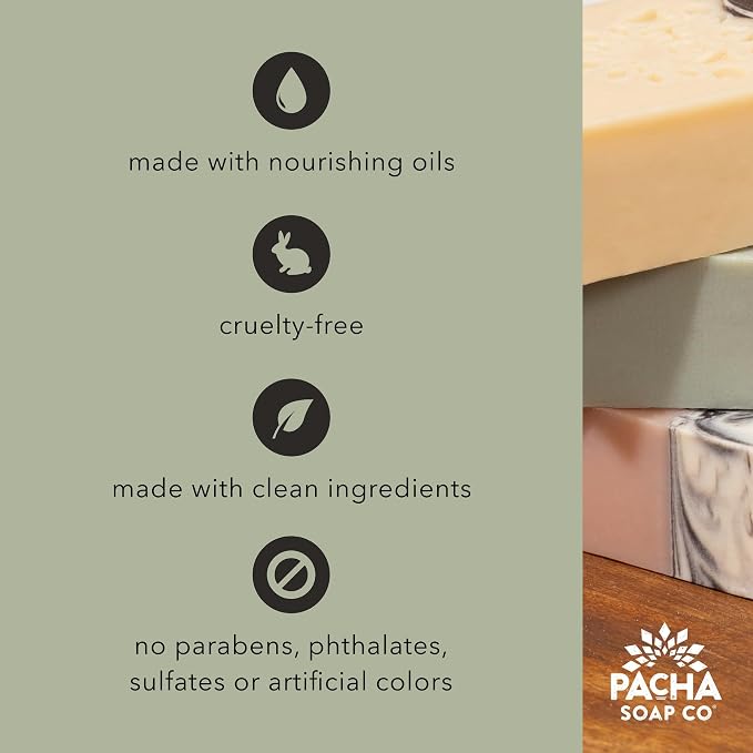 Pacha Soap Co. Handcrafted Bar Soap - Image 6