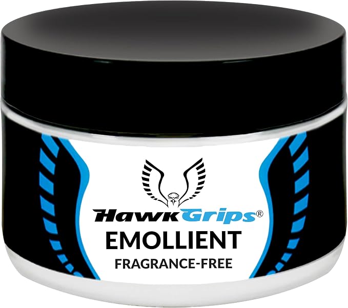 HawkGrips 2oz Unscented Massage Emollient, Oil-Based Vegan Formula by HawkGrips