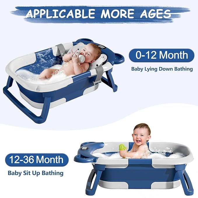 TPN Collapsible Baby Bathtub, Baby Bath Tub - Image 3