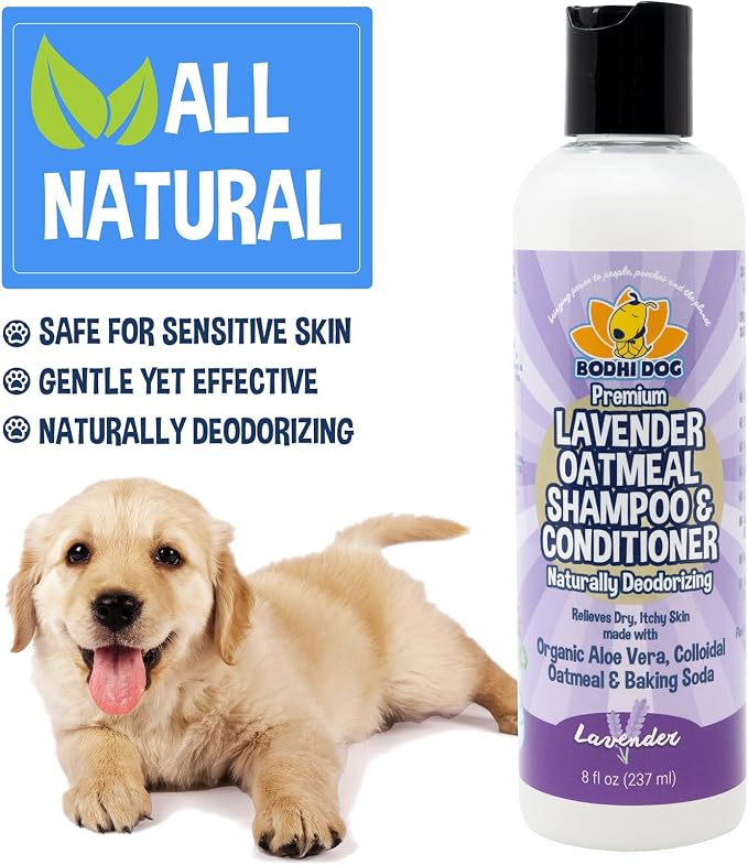 Bodhi Dog Premium Lavender Oatmeal Shampoo & Conditioner - Image 6