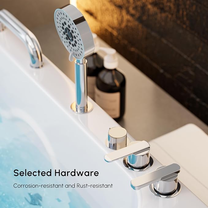 Homary Walk-In Bathtub for Seniors - Image 6