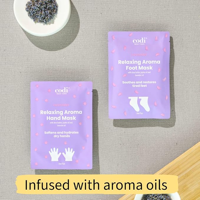 Relaxing Aroma Foot Mask 6 Pairs | Soothes & Restores Tired, Dry Feet | - Image 5