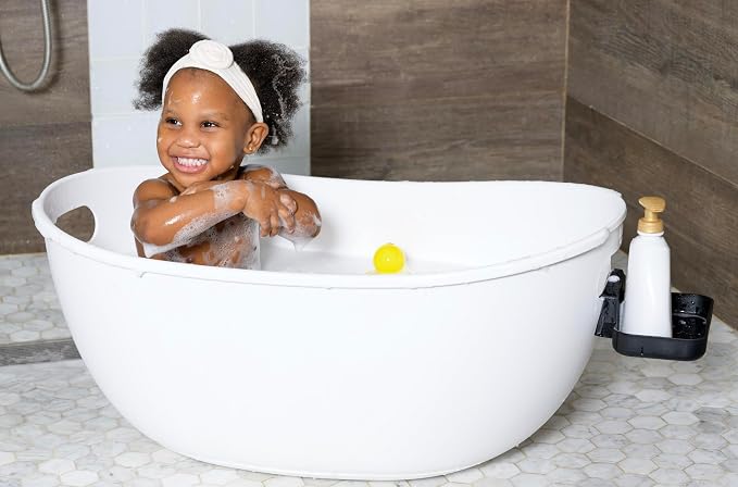 Luxury Baby Bathtub with Wooden Stand – 3-Stage Convertible, Ergonomic & - Image 8