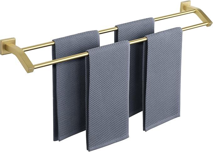 Alise Bath Double Towel Bars Towel Racks by Alise