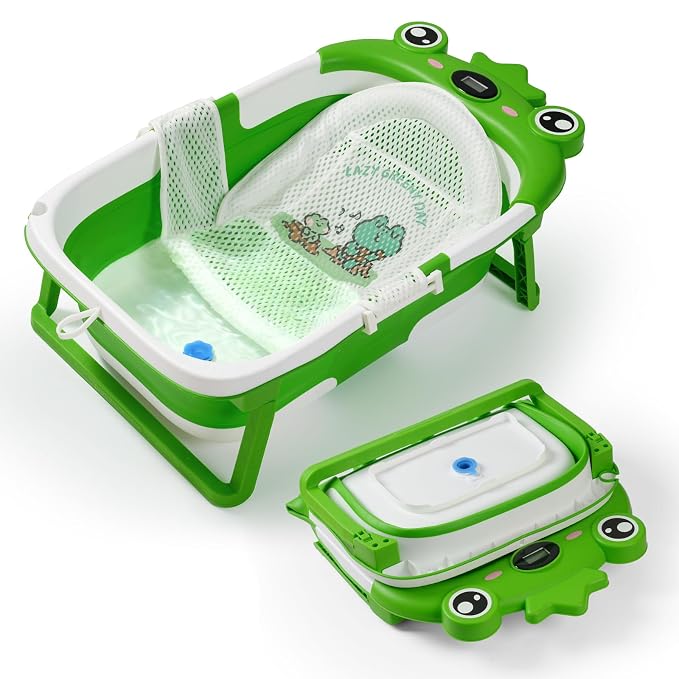 Baby Bathtub, Collapsible Baby Bath Tub by TBHAPY