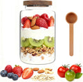 Large Glass Coffee Storage Jar by OULOVECO