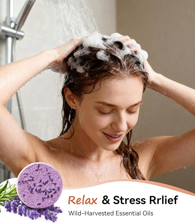 Shower Steamers Aromatherapy Stocking Stuffers 8 Scents – Christmas Gifts - Image 4