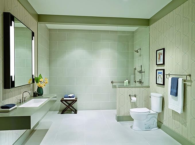 DELTA FAUCET 41824-SS Contemporary Grab Bar - Image 2